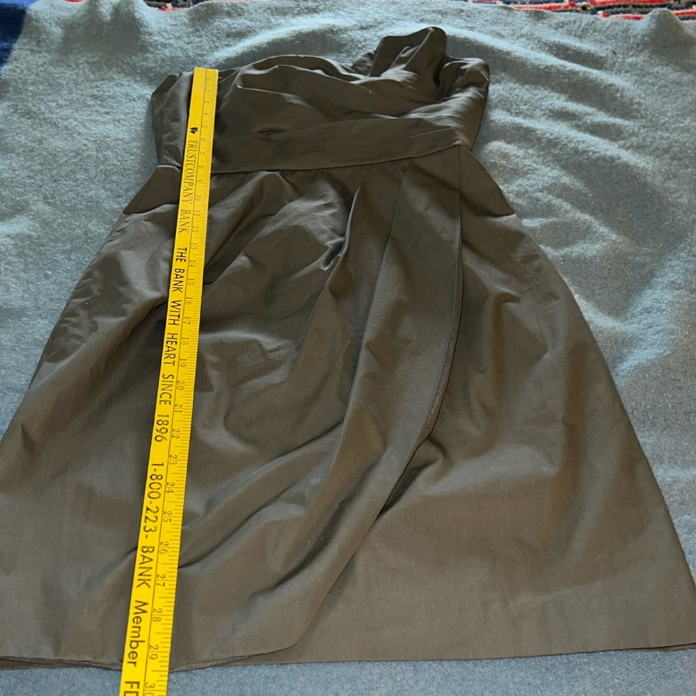 J Crew gray strapless size 4 dress - Picture 9 of 16